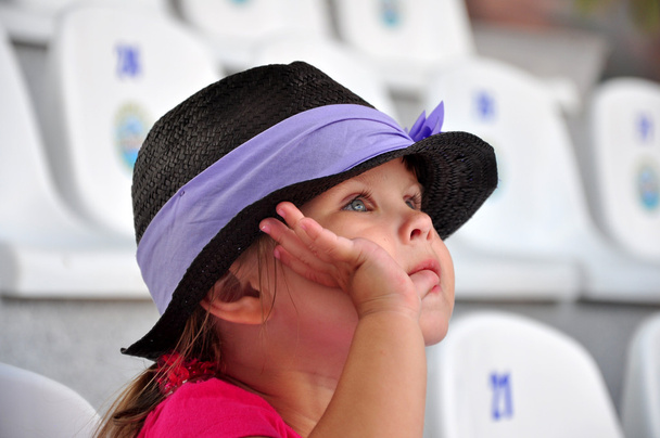 Little girl watching performance - Photo, Image
