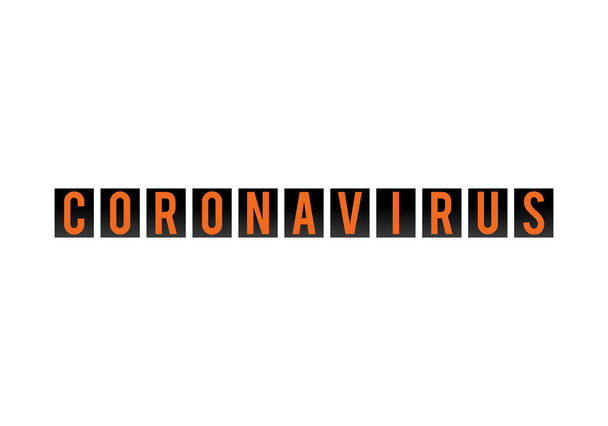 Coronavirus (COVID-19). Coronavirus 'a karşı verilen mücadelenin sembolü. Virüsü durdur işareti. Coronavirus enfeksiyonu düz vektör çizimi. - Vektör, Görsel