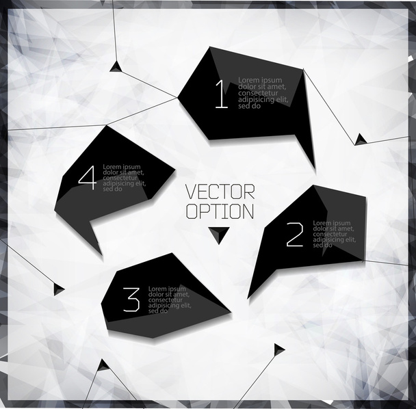 Vector Sample background for options - Vektör, Görsel
