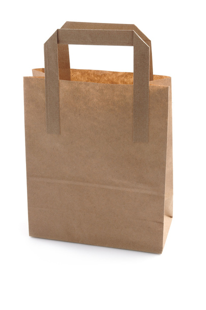 Papier brun Shopping ou lunch Bag
 - Photo, image