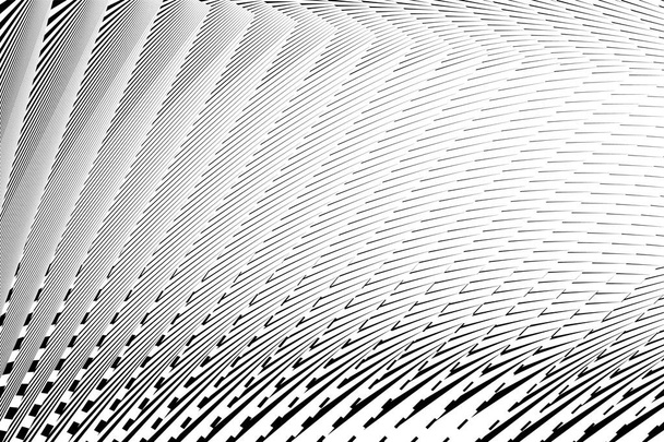 Abstract halftone lines background, geometric dynamic pattern, modern design texture for card, banner, cover, poster, decoration. - Photo, Image