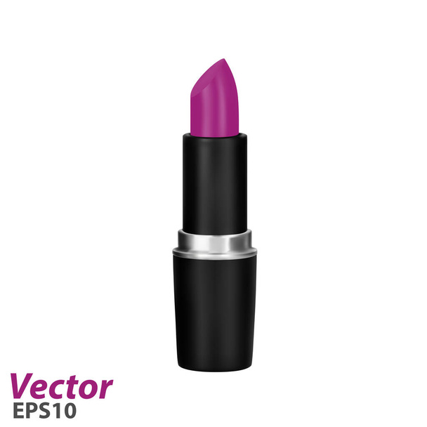Lipstick.Women lippenstift in vector.Photorealistic lippenstift. - Vector, afbeelding