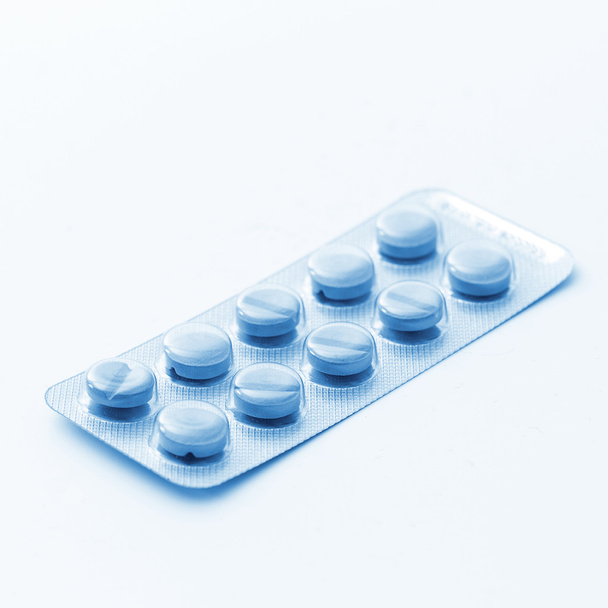 Espirina tableta paquete médico prescripción píldoras médico medicamento salud farmacia gripe
 - Foto, Imagen