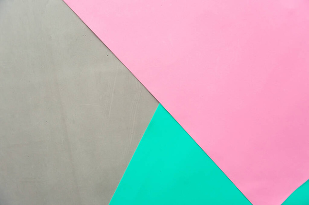 Geometrico rosa, grigio e verde carta sfondo texture
 - Foto, immagini
