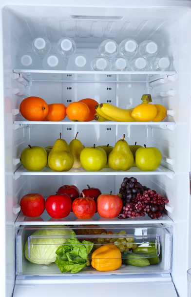Refrigerator full of food - Foto, Imagem