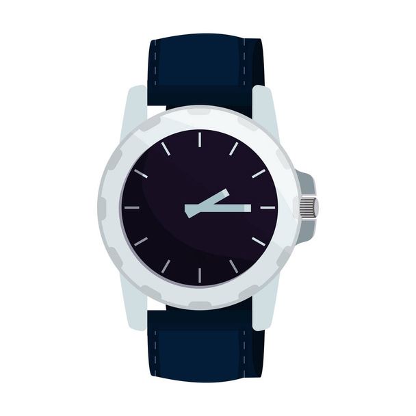 Watch wrist vector icon.Cartoon vector icon isolated on white background watch wrist. - Vektor, kép