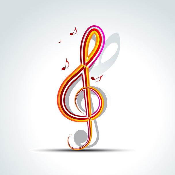 Vector music background - Vector, Image