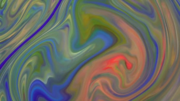 1920x1080 25 Fps. Çok Güzel Mürekkep Soyut Galaktik Renk Boyası Sıvı Doku Tasarımı Videosu. - Video, Çekim