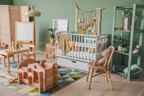 Take-apart playhouse in interior of children's room - Photo, Image