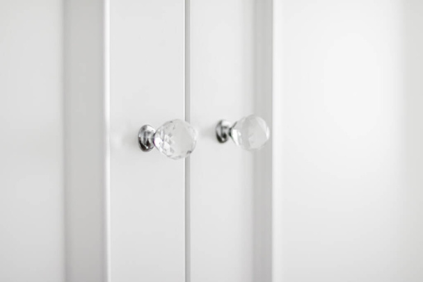 Luxury door handle, elegant home decor and interior design - Fotoğraf, Görsel