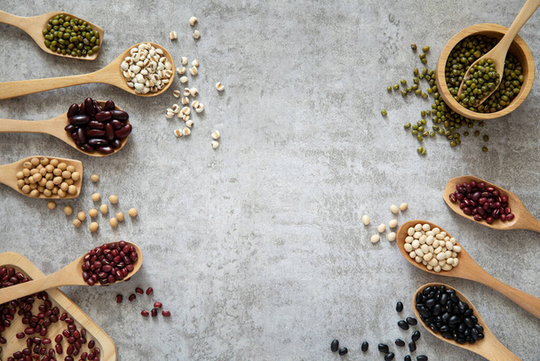 grain bean good protein healthy for diet - Foto, immagini