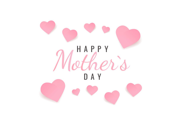 Vector Illustration on the theme Mother`s Day - Vector, Image