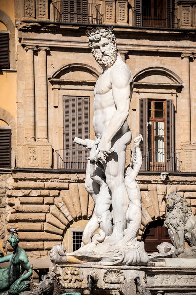 Neptune sculpture - Foto, Imagem