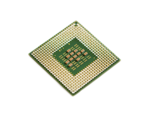 CPU isolated on a white background. - Photo, Image