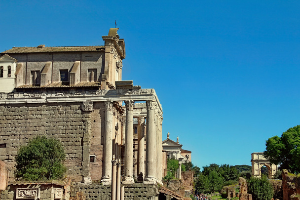 римский форум в Риме, Италия - Фото, изображение