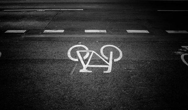 Bisiklet Park sembolü, insanlar, spor ve sağlık için ulaşım ayrıntıları - Fotoğraf, Görsel