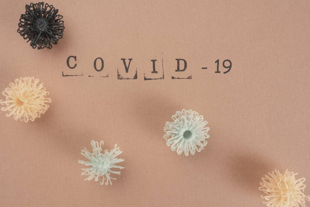Coronavirus Disease 2019 COVID-19 abstract virus COVID-19 from Wuhan China attacked the world - Photo, Image