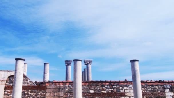Стародавнє грецьке місто Сарди в Туреччині - Кадри, відео