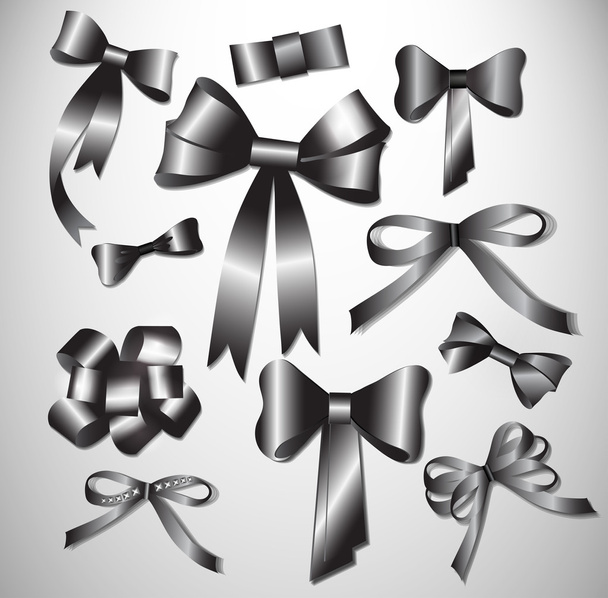 Vector bow collection. - ベクター画像