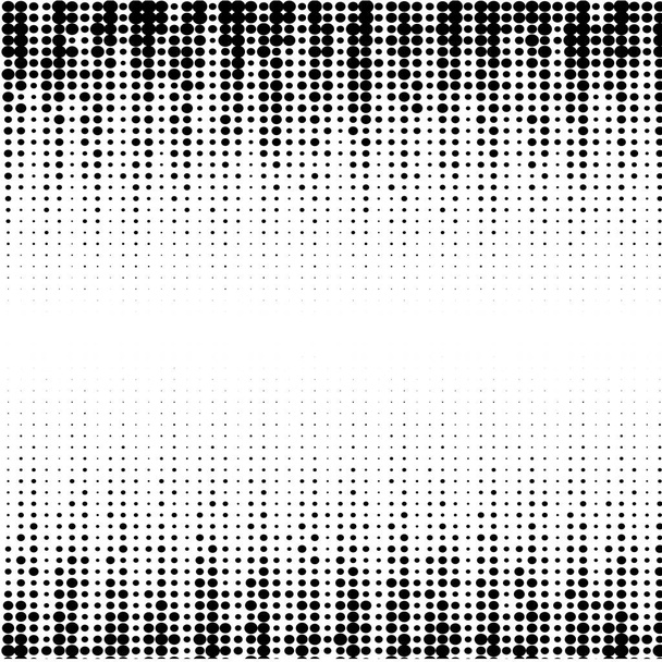 bílé pozadí s černými tečkami  - Vektor, obrázek