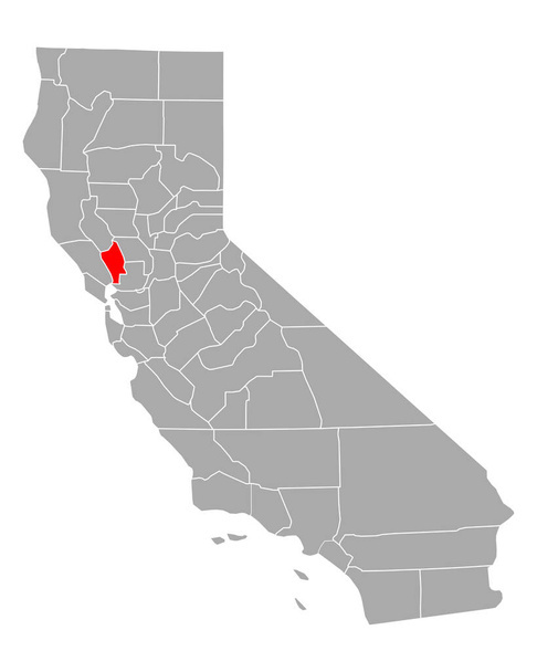 Plan de Napa en Californie
 - Vecteur, image