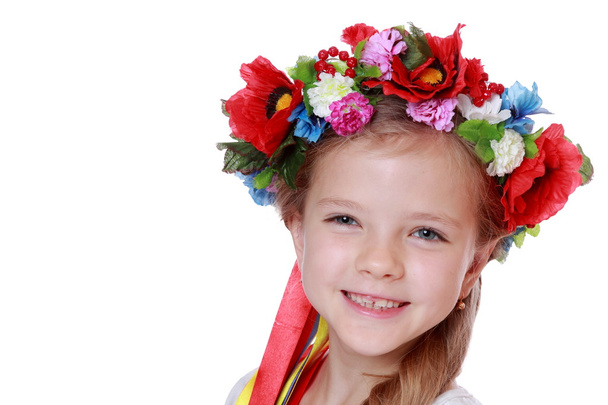 Ragazza in costume nazionale ucraino
 - Foto, immagini