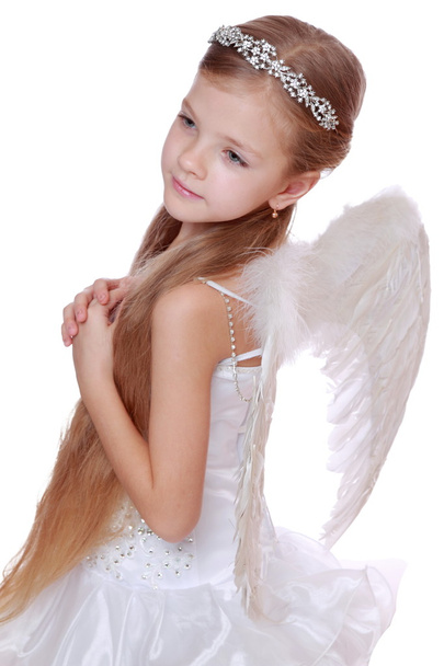 Young angel girl - Foto, afbeelding