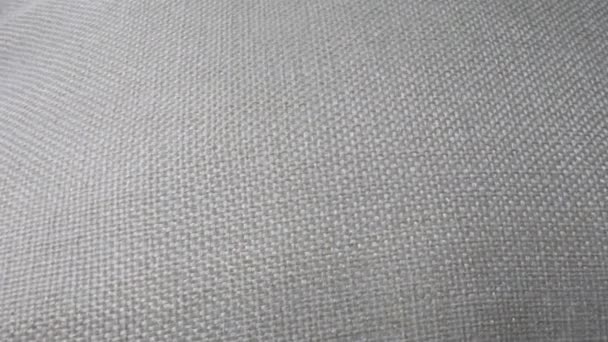 Grey cloth textile surface - Footage, Video