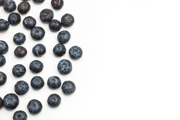 Blueberries on a white background. Isolated - Photo, image