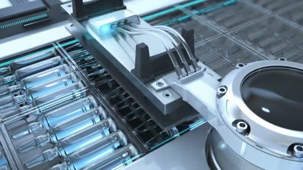Automatische Fabrikverpackungsmaschine aus Karton 3D - Filmmaterial, Video