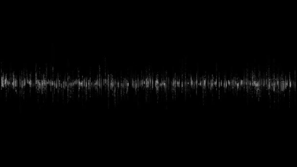 visualisation de l'enregistrement vocal égaliseur de forme d'onde d'intelligence artificielle et visualisation de l'onde audio
 - Séquence, vidéo
