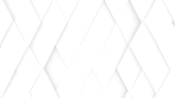 astratto superficie geometrica poligonale modello minimale griglia poligonale con diamante forma elementi casuale movimento ondulatorio sfondo in parete architettonica pura con spazio di progettazione
  - Filmati, video