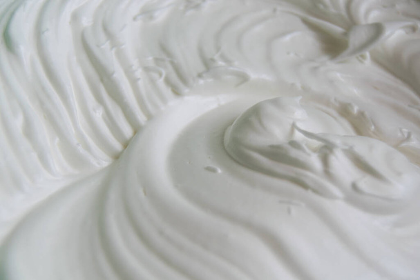 whipped cream for cake, close up view - Photo, Image