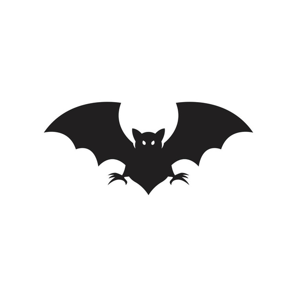 bat vector icon template illustration design - Vector, Image