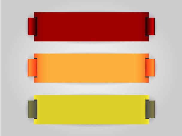 Bandeiras vetoriais abstratas
 - Vetor, Imagem