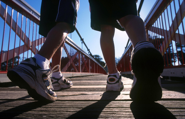 Maraton koşucuları iş başında - Fotoğraf, Görsel