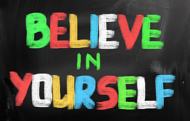 Believe In Yourself concept
 - Фото, изображение