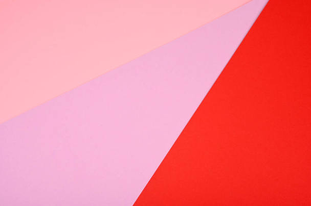 Geometrikus színvonal háttér. Rózsaszín, vörös és ibolya tapéta. - Fotó, kép