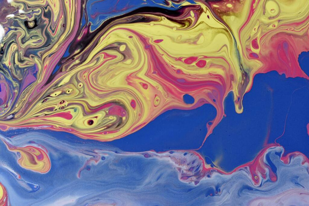 A liquid oil art - great for an artsy background or wallpaper - Foto, immagini