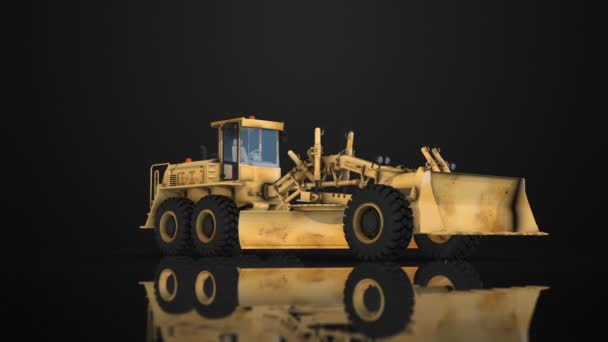 Mineração caminhão 3D Render (loop
) - Filmagem, Vídeo