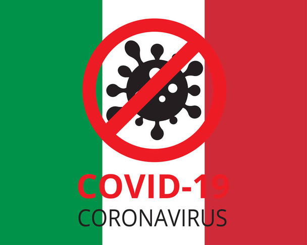 Covid-19 Coronavirus concept, Novel Coronavirus (2019-nCoV) icon sign banner. World Health organization WHO introduced new official name for Coronavirus disease named COVID-19, dangerous virus vector. - Vektor, Bild