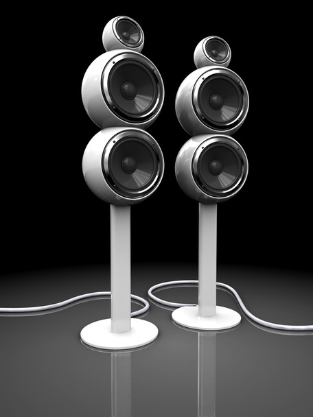 Audio speakers - Foto, afbeelding