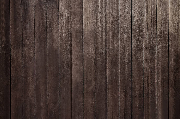 Old dark brown wooden wall background texture close up - Fotografie, Obrázek
