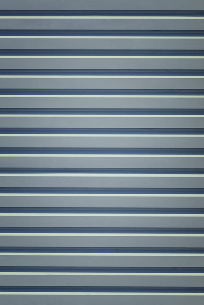 Corrugated painted sheet. Vertical background for sites and layouts in dark gray - Foto, Imagen
