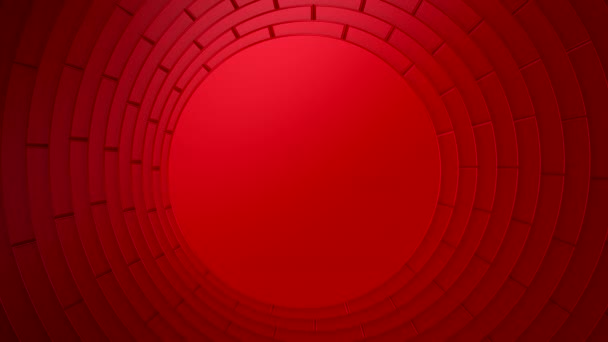 Background of Circles. Background for text or logo, loop, 3d rendering, 4k resolution - Video, Çekim
