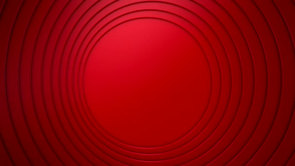 Background of Circles. Background for text or logo, loop, 3d rendering, 4k resolution - Video, Çekim