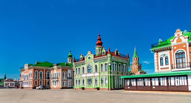 ヨシュカル・オラのArkhangelsk Sloboda -ロシアのマリ・エル共和国 - 写真・画像