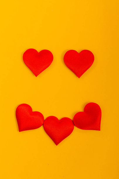 colorful small hearts - Фото, изображение