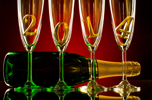 champagne 2014 - Zdjęcie, obraz