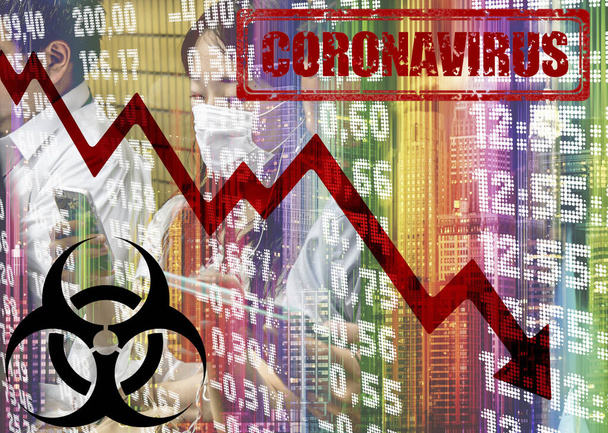 Coronavirus: κρίση στις οικονομικές αγορές - Φωτογραφία, εικόνα